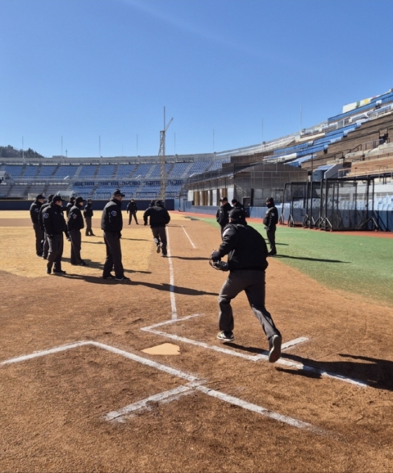 2025 심판·기록위원 합동 훈련 세미나 현장. /사진=KBO 제공