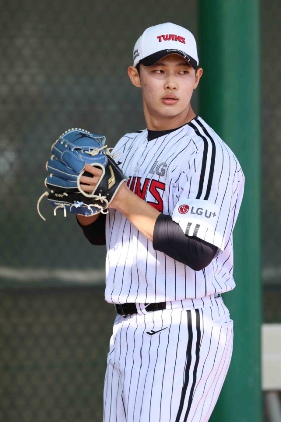 LG 트윈스 신인 김영우. /사진=LG 트윈스 제공