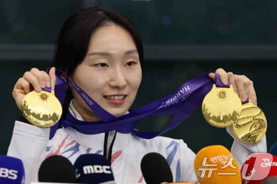 한국 쇼트트랙 여자 대표팀의 최민정. /사진=뉴스1 제공