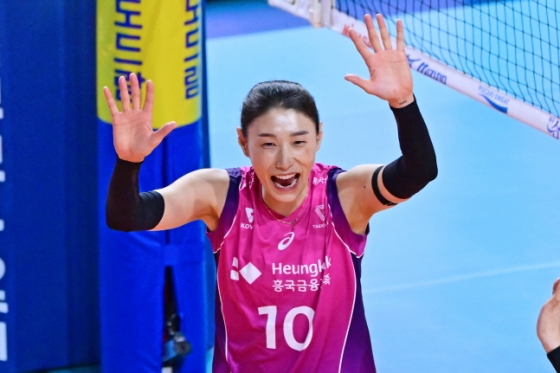 흥국생명 김연경. /사진=KOVO 제공