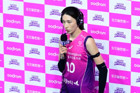 흥국생명 김연경. /사진=KOVO 제공