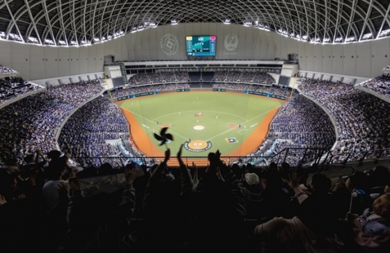 21일 대만과 스페인의 2026 WBC 예선 라운드 경기가 열린 대만 타이베이돔의 모습. /사진=대만 야구 대표팀 공식 SNS 