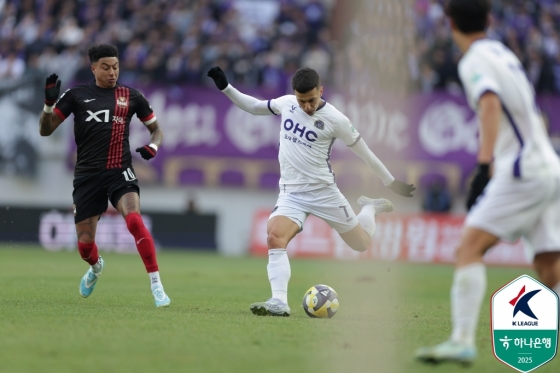 FC서울와 FC안양 경기 중. /사진=한국프로축구연맹 제공