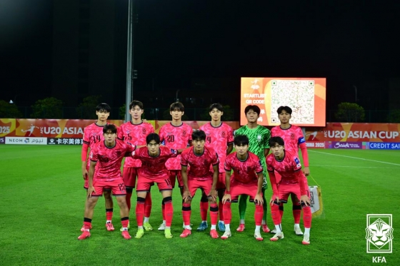 대한민국 20세 이하(U-20) 대표팀 선수들. /사진=대한축구협회(KFA) 제공