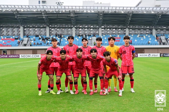 한국 U-20 축구대표팀. /사진=대한축구협회 제공