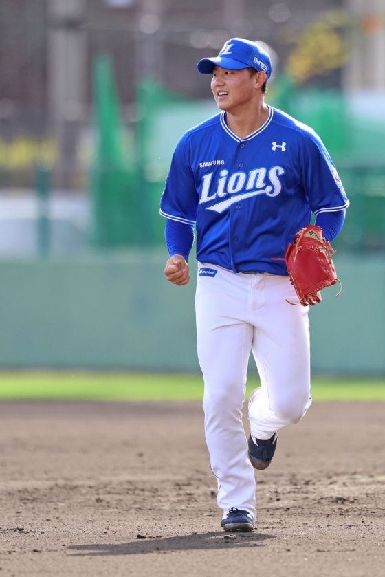 삼성 라이온즈 2025 신인 투수 배찬승. /사진=삼성 라이온즈 제공