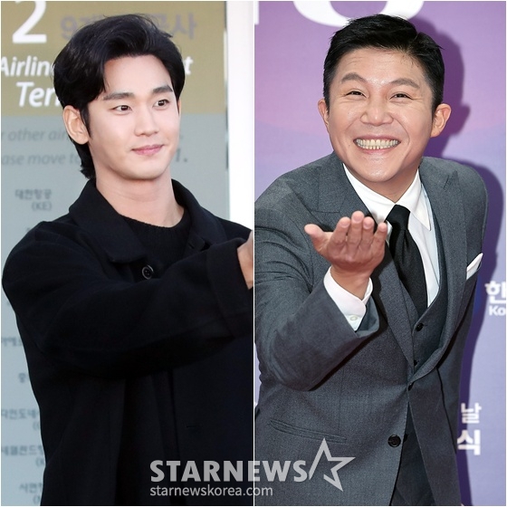 김수현(왼쪽)과 조세호 /사진=스타뉴스, 뉴스1