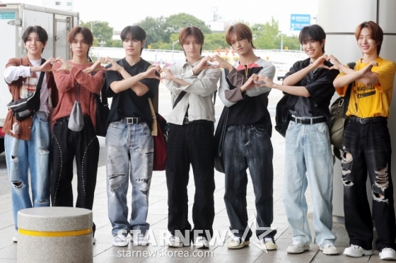 그룹 넥스지(NEXZ) 토모야, 유우, 하루, 소 건, 세이타, 휴이, 유키  2024.09.06 /사진=임성균 기자