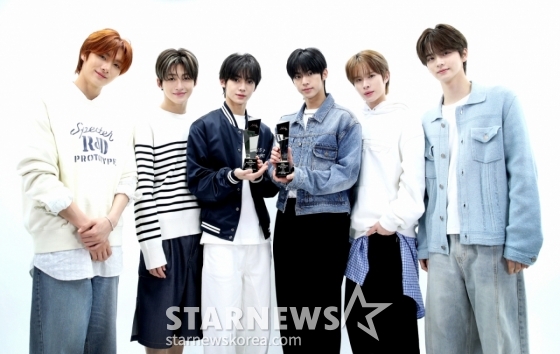 투어스 AAA 수상 인터뷰 /사진=김휘선 기자 hwijpg@