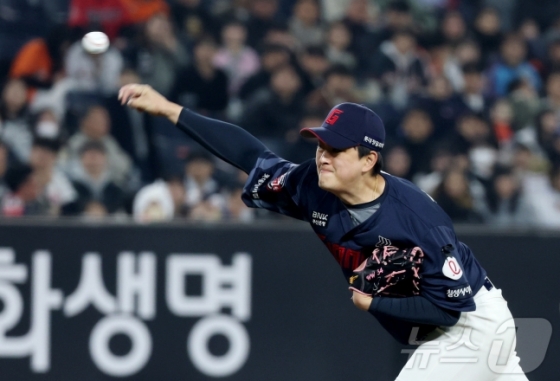 롯데 자이언츠 클로저 김원중. /사진=뉴스1