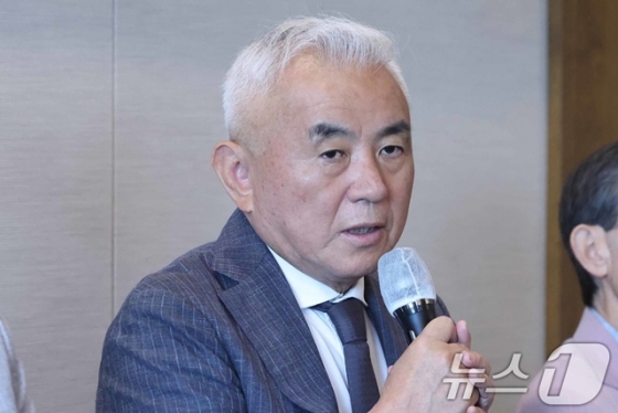 주원홍 대한테니스협회장. /사진=뉴스1 제공
