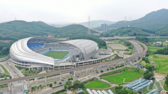 용인미르스타디움. /사진=용인시 제공