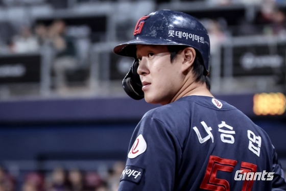 롯데 나승엽. /사진=롯데 자이언츠 제공 