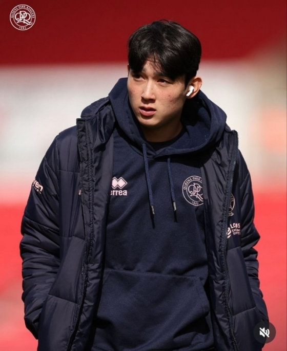 양민혁. /사진=QPR SNS