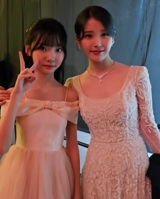 김태연, 아이유 /사진=김태연 SNS
