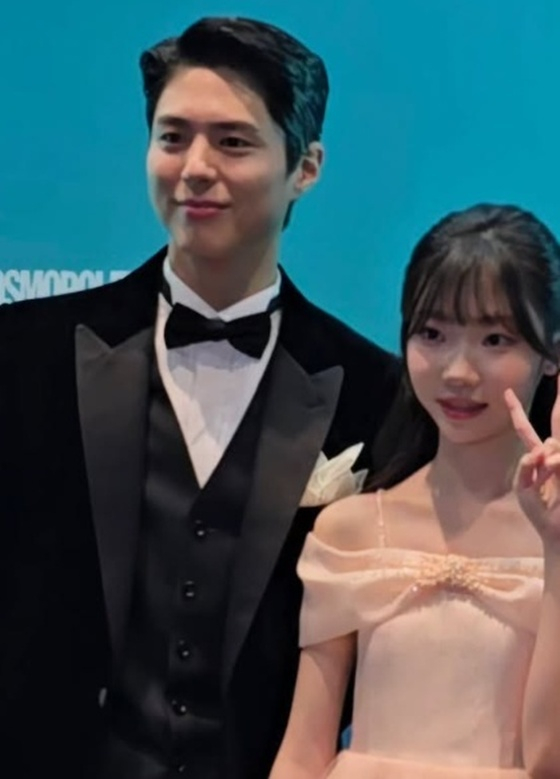 박보검, 김태연  /사진=김태연 SNS