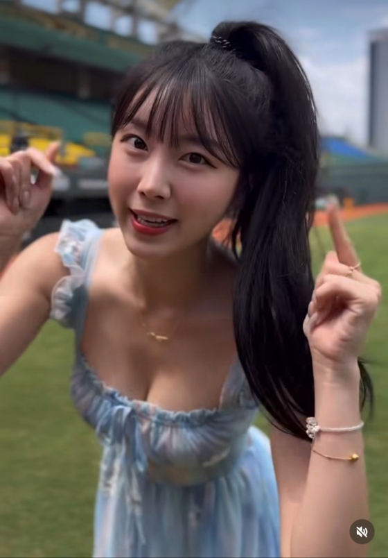 /사진=안지현 치어리더 SNS 갈무리
