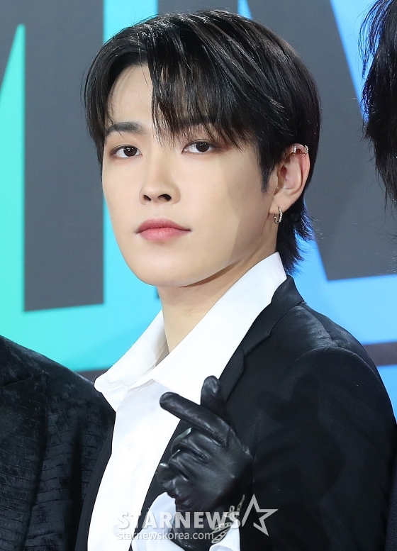 그룹 에이티즈 홍중  /사진=김창현 chmt@