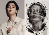 '예술가의 MUSE' 방탄소년단 지민 모티브 작품 포커스아트페어 뉴욕 전시