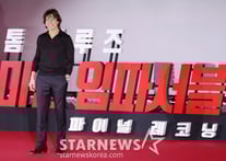 '미션 임파서블8' 톰 크루즈, 쉼 없는 팬서비스..내한의 정석