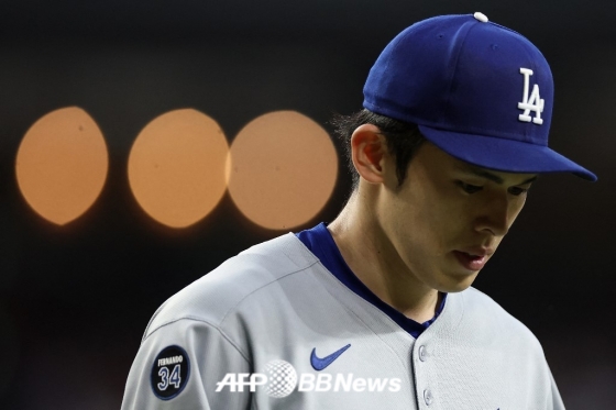 LA 다저스 투수 사사키 로키. /AFPBBNews=뉴스1