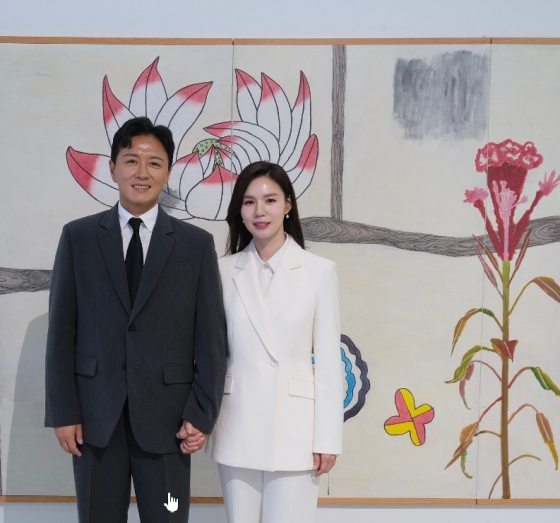 진태현(왼쪽)과 박시은 /사진=진태현 SNS