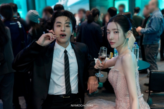 왼쪽부터 구교환, 박지현 /사진=나무엑터스