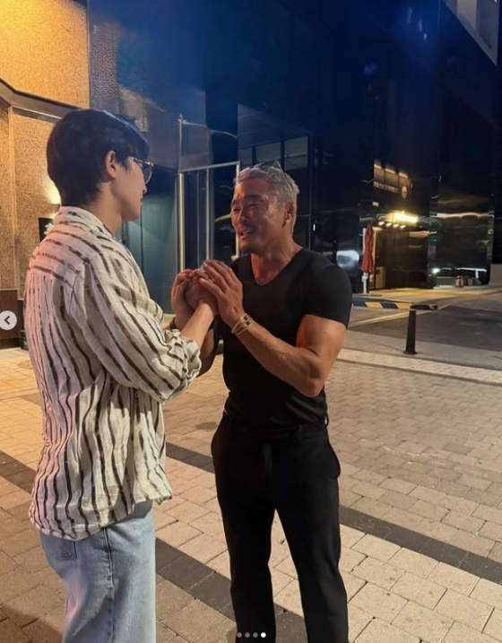 박서준, 추성훈 /사진=추성훈