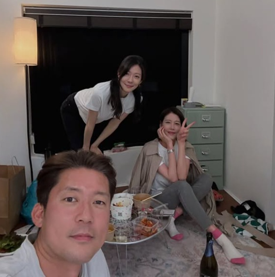 차예린, 이진, 김대호/사진=차예린 계정