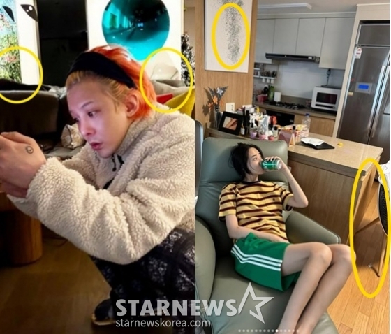 지드래곤, 이주연 /사진=이주연