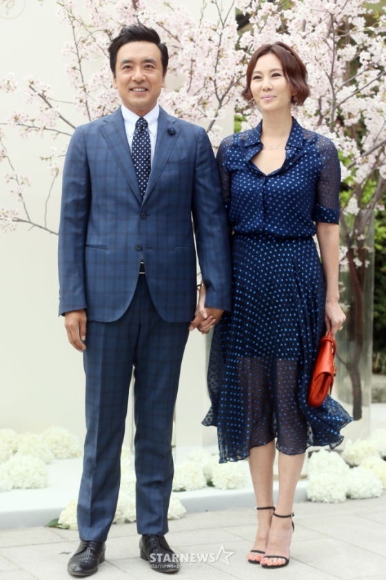 왼쪽부터 김승우, 김남주 부부 /사진=스타뉴스