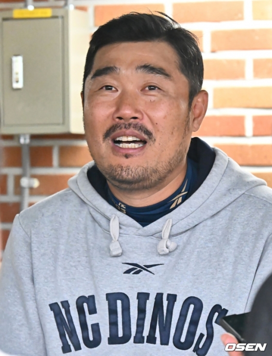 이호준 NC 다이노스 감독. 