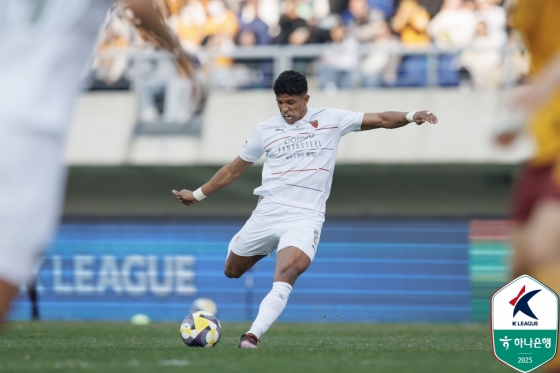 포항 스틸러스 오베르단. /사진=한국프로축구연맹 제공