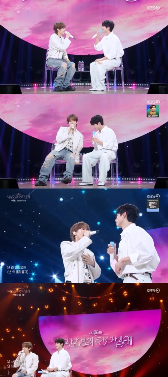 /사진= KBS 2TV 뮤직토크쇼 &#039;더 시즌즈-박보검의 칸타빌레&#039; 방송화면