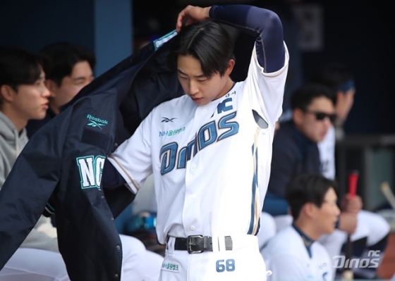 NC 김한별. /사진=NC 다이노스 제공 