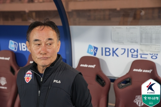 김학범 제주SK 감독. /사진=한국프로축구연맹 제공