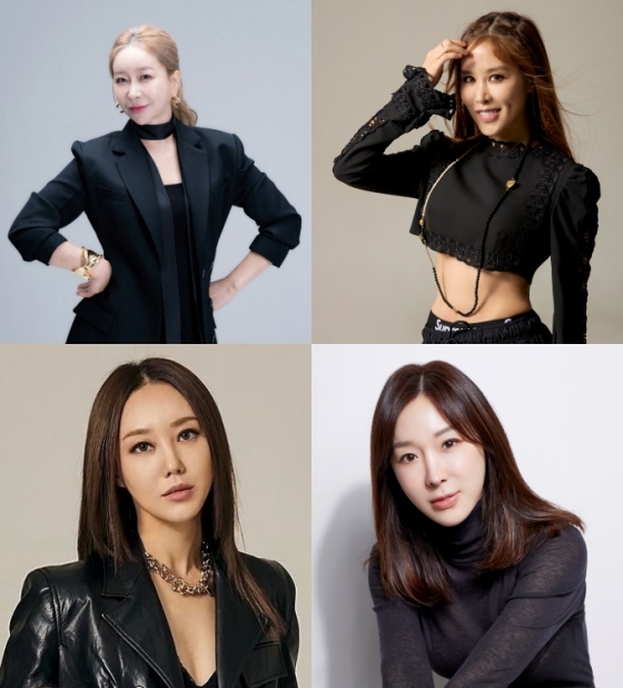 김지현*왼쪽위부터 시계방향), 채리나, 이지혜, 김진 /사진=JTBC 