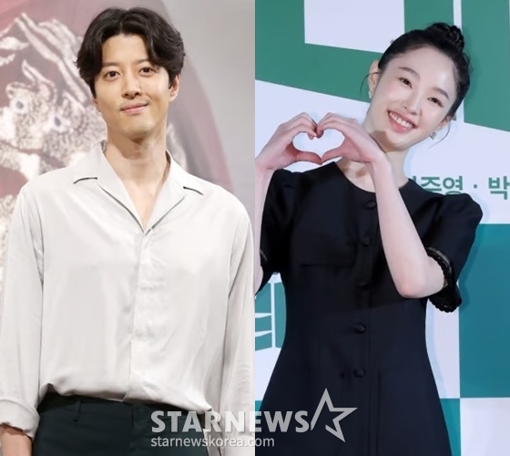 왼쪽부터 이동건, 강해림 /사진=스타뉴