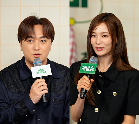 왼쪽부터 황제성, 윤소희 /사진=채널A
