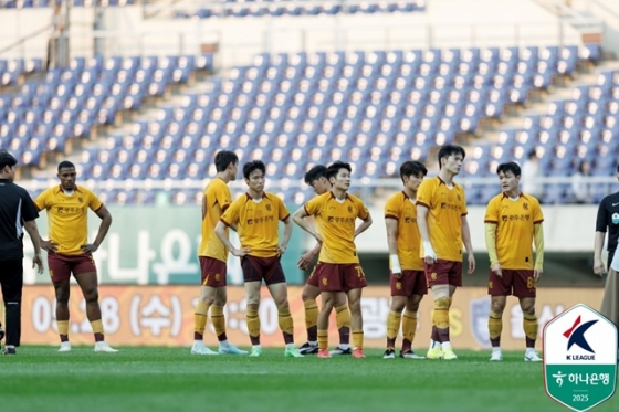 광주FC 사과문. /사진=한국프로축구연맹 제공
