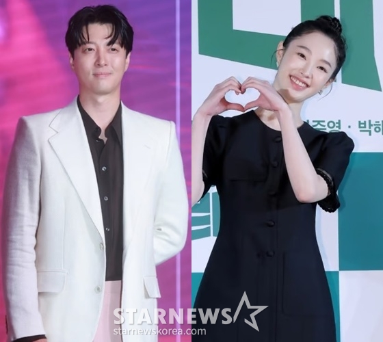 왼쪽부터 이동건, 강해림 /사진=스타뉴스