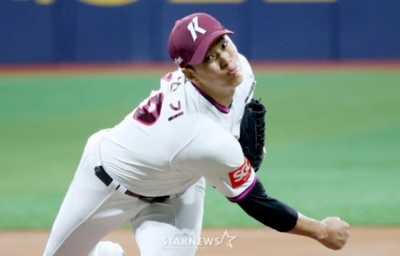 키움 김선기. /사진=김진경 대기자