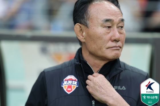김학범 제주 SK 감독. /사진=한국프로축구연맹 제공