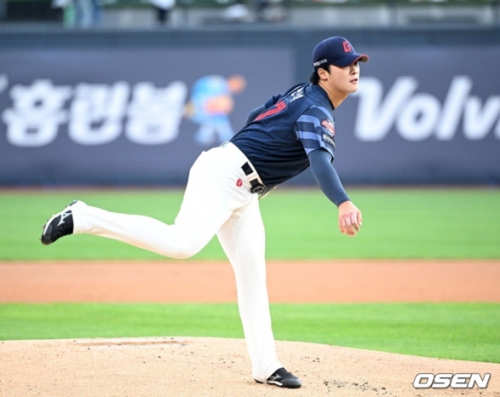 1일 선발 등판 예정인 이민석.