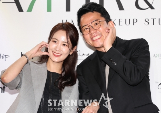 김지민, 김준호 예비부부 /사진=(서울=뉴스1) 권현진 기자