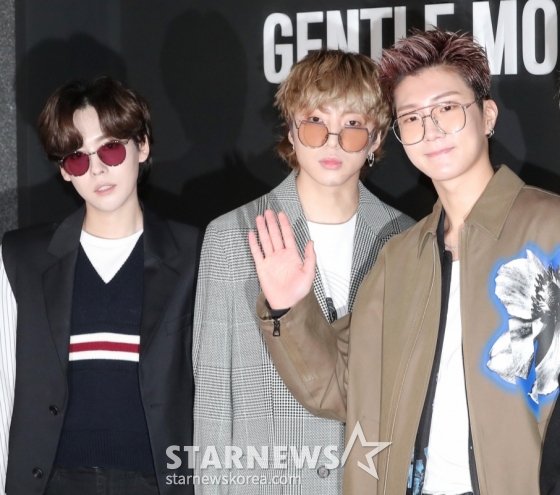 위너 김진우(왼쪽부터), 강승윤, 이승훈 /사진=스타뉴스 