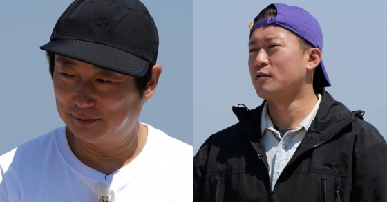 왼쪽부터 이수근, 김대호 /사진=MBC &#039;푹 쉬면 다행이야&#039;