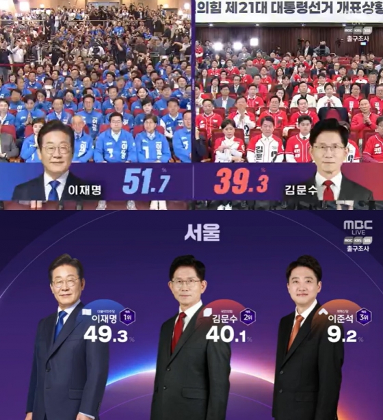 /사진=MBC &#039;선택 2025&#039; 방송 캡처