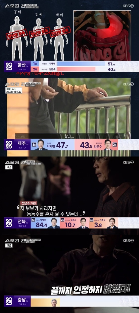 /사진= KBS 2TV &#039;스모킹건&#039; 방송화면