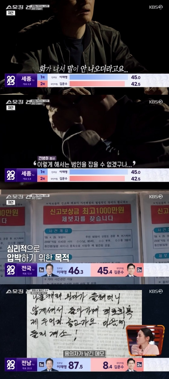/사진= KBS 2TV &#039;스모킹건&#039; 방송화면